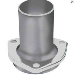 Set of 2 Hedman 21104 3.5" Inlet, 2.5" Outlet 3-Bolt Flange Hedder Reducers